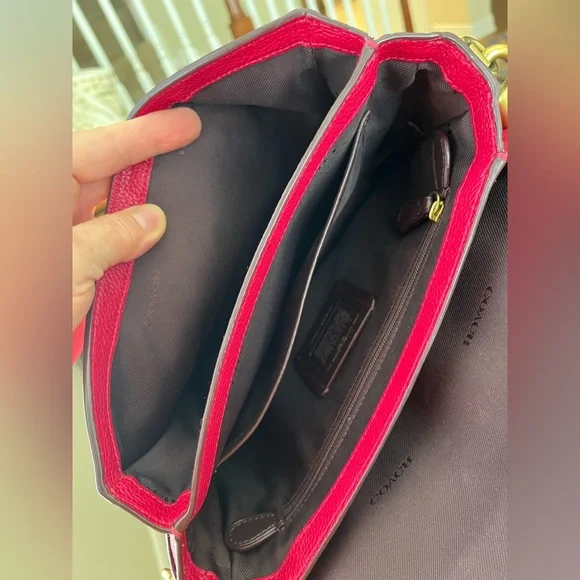 Coach Cassie in Bright Cherry - Picture 15 of 16